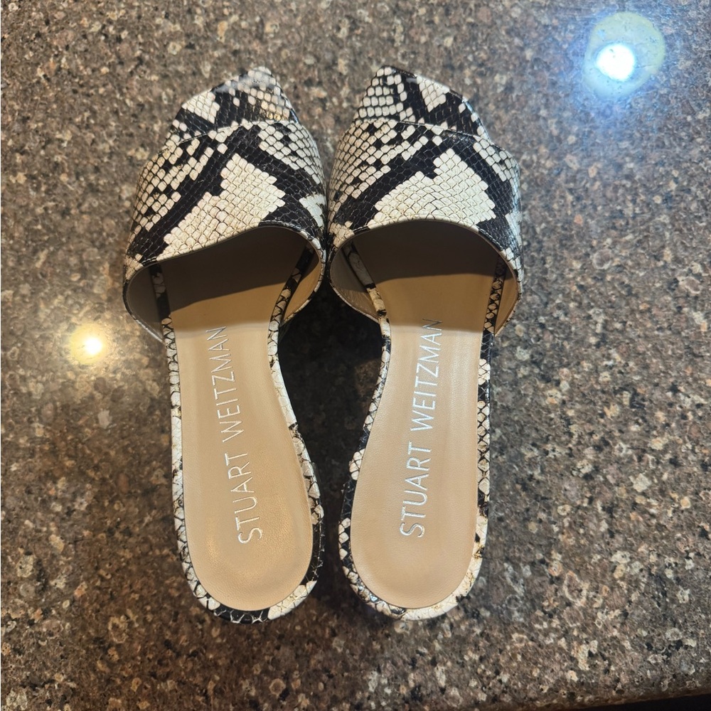 Stuart Weitzman "Squarehigh" Platform Mule 💕BNWT💕 - Picture 9 of 10